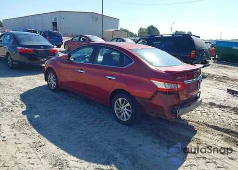 2014 Nissan Sentra Sv из США, поврежденный, VIN 3N1AB7AP1EY323783